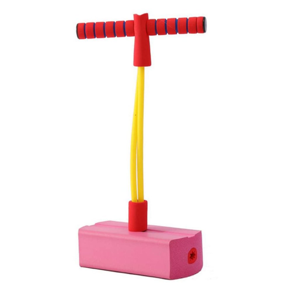 KUYYFDS Foam Jumper Soft Bungee Stick Toy Rubber Birthday with Light Sound for Kids