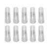 10 Pack Coin Storage Tube 30mm Plastic Clear Round Coin Capsule Holder for Safe Collection Protection Portable Transparent Coin Case Set view 1