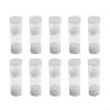 10 Pack Coin Storage Tube 30mm Plastic Clear Round Coin Capsule Holder for Safe Collection Protection Portable Transparent Coin Case Set view 2
