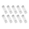 10 Pack Coin Storage Tube 30mm Plastic Clear Round Coin Capsule Holder for Safe Collection Protection Portable Transparent Coin Case Set view 3