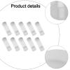 10 Pack Coin Storage Tube 30mm Plastic Clear Round Coin Capsule Holder for Safe Collection Protection Portable Transparent Coin Case Set view 4
