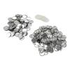 Acouto Maker Badge Supplies 100 Sets Badge Set Round Shape Prevention Print Pin Making Machine Metal Arts, Crafts & SewingSewingSewing Notions & SuppliesFastenersButtons (32MM) view 1