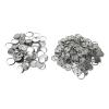 Acouto Maker Badge Supplies 100 Sets Badge Set Round Shape Prevention Print Pin Making Machine Metal Arts, Crafts & SewingSewingSewing Notions & SuppliesFastenersButtons (32MM) view 2