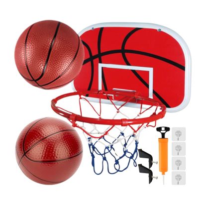 Basketball Hoop for Kids - Interactive with 2 Balls Indoor Basketball Hoop Kids Toy Living Room Bedroom Apartment Boys Teens Children Pupils Enthusiasts
