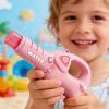 Fog Bubble Machine - Rechargeable Automatic Bubble Machine, Bubblle Machines with Lights and Music,Summer Bubbles Making Toy for for Kids Party Beach Summer Play Outdoor Indoor view 3