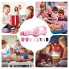 Fog Bubble Machine - Rechargeable Automatic Bubble Machine, Bubblle Machines with Lights and Music,Summer Bubbles Making Toy for for Kids Party Beach Summer Play Outdoor Indoor view 4
