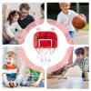 Basketball Hoop for Kids - Interactive with 2 Balls Indoor Basketball Hoop Kids Toy Living Room Bedroom Apartment Boys Teens Children Pupils Enthusiasts view 4
