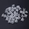 100 Pcs Transparent Balloon V-shaped Clip Plastic V-shaped Balloon Clip Wedding Creative Wedding Party Halloween Sealed Decorations Supplies view 1