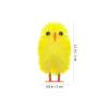 ARTIBETTER 60pcs Little Chicken Figurines Easter Chicken Decorations Party Decor Mini Chick Toy for Kids Party Supplies view 2