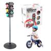 Grtheenumb Traffic Light Toy, Traffic Light Toy 27 Inch Stop Manual/Auto Modes Lamp with  Sound Height Adjustable Realistic Lights Educational Toys Birthday for Kids view 2