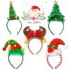 AWENLIVSL Cartoon Christmas headband headwear for children and adults, party decoration view 2