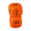 2 PCS Workout Dice for Men Women, 2026 Exercise Dice, Portable Fitness Dices for Home Workouts, Funny Training Dices for Family Fitness, Strength Training Equipment for Adults (Orange) view 1