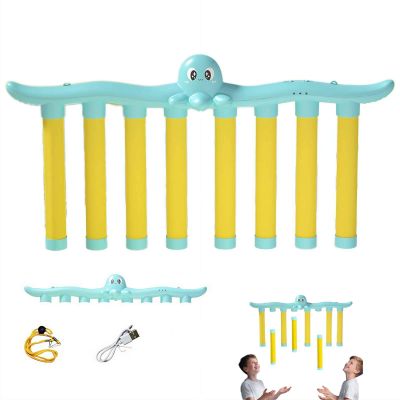 Reflective Drop Stick Challenge Game Set,2026 New Reflex Game Falling Sticks,Hand Eye Coordination Reflex Training Toy with 3 Adjustable Speed Modes,Catching Sticks Family Games for Kids and Adults