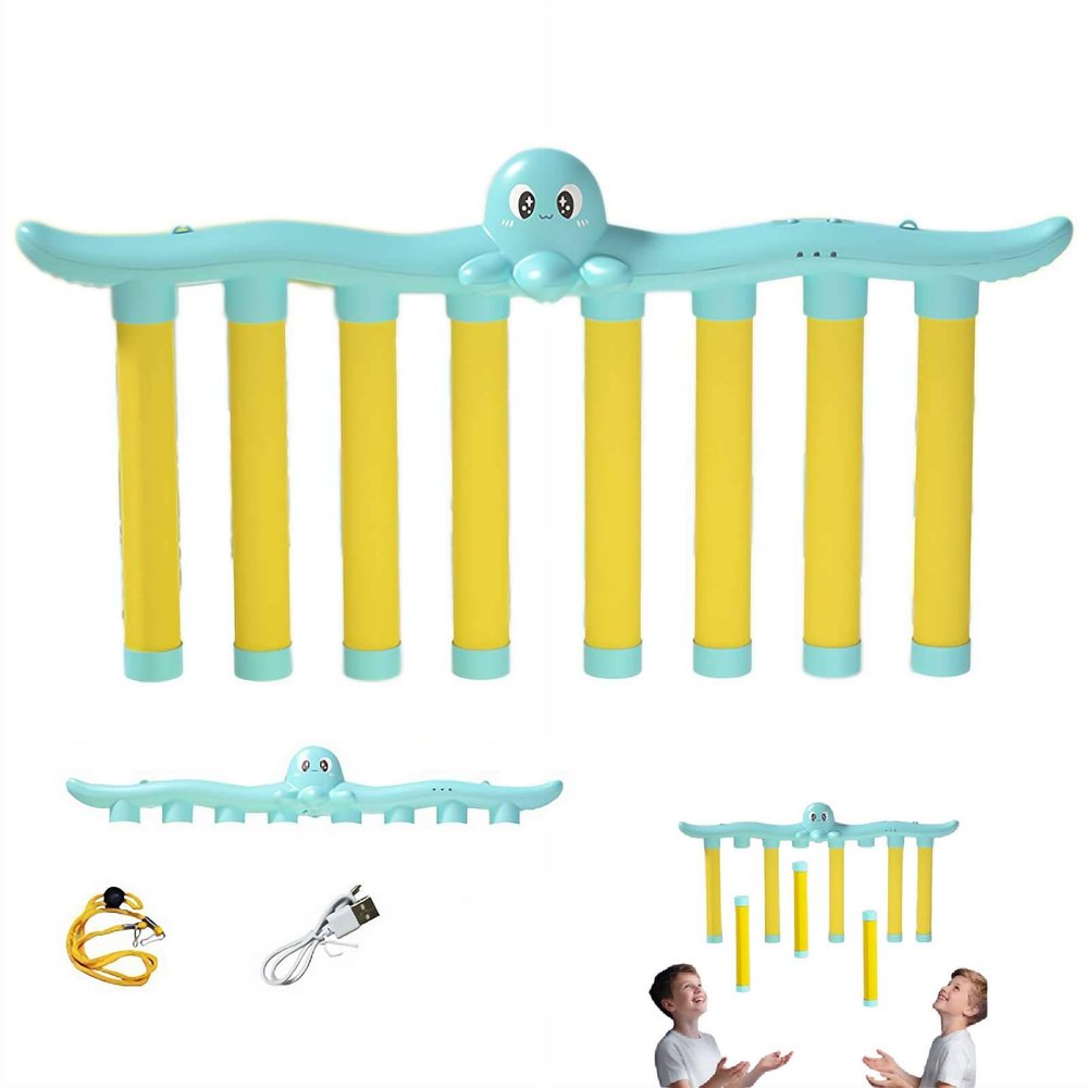 Reflective Drop Stick Challenge Game Set,2026 New Reflex Game Falling Sticks,Hand Eye Coordination Reflex Training Toy with 3 Adjustable Speed Modes,Catching Sticks Family Games for Kids and Adults