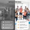 2 PCS Workout Dice for Men Women, 2026 Exercise Dice, Portable Fitness Dices for Home Workouts, Funny Training Dices for Family Fitness, Strength Training Equipment for Adults (Orange and Yellow) view 2