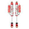 1/10 Simulated Negative Pressure Damper Shock Absorber Metal Decoration for RC Crawler UT4 TRX4 RR10 Wraith DIY Upgrade (Red 105mm 2Pcs) view 1