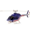 A60 1:42 Scale Mini Bell-206 Helicopter, 4-Channel RC Helicopter with Altitude Hold and Optical Flow Positioning, Ready to Fly Remote Control Helicopter for Adult Beginners - 3 Batteries view 3