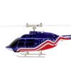 A60 1:42 Scale Mini Bell-206 Helicopter, 4-Channel RC Helicopter with Altitude Hold and Optical Flow Positioning, Ready to Fly Remote Control Helicopter for Adult Beginners - 3 Batteries view 4