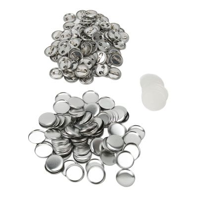 Acouto Maker Badge Supplies 100 Sets Badge Set Round Shape Prevention Print Pin Making Machine Metal Arts, Crafts & SewingSewingSewing Notions & SuppliesFastenersButtons (25MM)