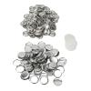 Acouto Maker Badge Supplies 100 Sets Badge Set Round Shape Prevention Print Pin Making Machine Metal Arts, Crafts & SewingSewingSewing Notions & SuppliesFastenersButtons (25MM) view 1