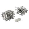 Acouto Maker Badge Supplies 100 Sets Badge Set Round Shape Prevention Print Pin Making Machine Metal Arts, Crafts & SewingSewingSewing Notions & SuppliesFastenersButtons (25MM) view 2