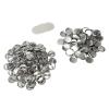 Acouto Maker Badge Supplies 100 Sets Badge Set Round Shape Prevention Print Pin Making Machine Metal Arts, Crafts & SewingSewingSewing Notions & SuppliesFastenersButtons (25MM) view 3