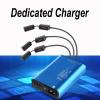 Aluminum Charger Compatible with DJI Mavic 4 Pro, for Switch-Controlled Fast Charging & Heat Dissipation (US Plug) view 2