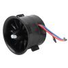 Luocute EDF 80mm 12 Blades Electric Ducted Fan, 3000W 6S 2000KV 3.43kg Thrust Composite Lightweight Power System, with Superior Heat Dissipation, for RC Jet Airplane view 1