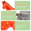 AwnsIMfreien Horses Toys, Horse Toy Electric Rotating Kids Horse Toys with Mill & Flexible Joint Rechargeable Realistic Grinding Fun Playset for Girls Boys, Play view 3