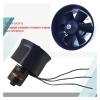 for QX-Motor 30mm 6 Blades EDF Unit with QF1611 4000kv 6000KV 5000KV 7000KV 14000KV Brushless Motor 20A/40A ESC 20A ESC 3S(QF1611 7000KV 30edf) view 3