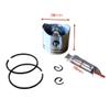 Piston Kit 38MM Compatible With Emak EF3600 EF3700 EF3800 937 938 36 37 38 Cylinder Kolben Assembly Ring Pin Clip view 2