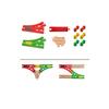 Bunu1492 Wooden Train Track Accessories Set,10 pcs Train Track Connector,Compatible with All Major Brands Train Tracks,Christmas Birthday Gift for Boys Girls,Train Toys Expansion Pack for Kids Ages 3+ view 1