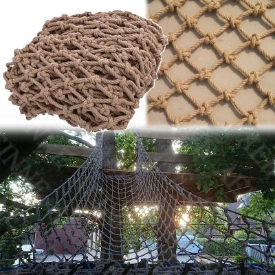 16x26FT / 5x8(M), Indoor Climbing Net Kids, Rope Netting Climbing Cargo Net Playground Hammock Treehouse Tree House Patios, (Rope Dia 1cm)