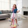 SHAPERME Kids Microphone with Stand, Portable Kid Karaoke Machine with Light, Kid Microphones for Singing, Musical Toy Christmas Birthday Gift for Children Girls Boys view 3