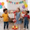 SHAPERME Kids Microphone with Stand, Portable Kid Karaoke Machine with Light, Kid Microphones for Singing, Musical Toy Christmas Birthday Gift for Children Girls Boys view 4