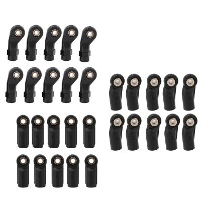 Acouto RC Car Plastic Rod End Linkage SCX 1/ RC Car Crawler Joint Crawler - Toys & GamesRemote & App Controlled Vehicles & (Plastic Side Curved Ball Head)