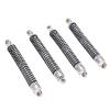 GEERYZHE 4PCS Aluminum Alloy Oil Replacement for RC Crawler - Fit for Redcat 18 1/18 78mm Threaded Damper Silver view 1