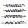 GEERYZHE 4PCS Aluminum Alloy Oil Replacement for RC Crawler - Fit for Redcat 18 1/18 78mm Threaded Damper Silver view 2