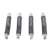 GEERYZHE 4PCS Aluminum Alloy Oil Replacement for RC Crawler - Fit for Redcat 18 1/18 78mm Threaded Damper Silver view 3