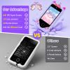 Kids Smartphone Girl Gifts, Kids Phone Toy with Touchscreen, Dual Cameras, Learning, Music Player, Birthday Gifts for Girls Age 3, 4, 5, 6, 7, 8,Purple view 4