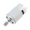 10 Teeth RS550 DC Motor 12V /24V High Speed Electric 8.6/9.6/10mm Tooth Kids Ride On Car SUV Parts for Remote Control(Medium Teeth,18000RPM,24V) view 1