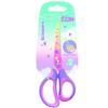 KEYROAD Pastel School Scissors, Children's Scissors, 1 Piece, 15.5 cm, with Ergonomic Soft Handle, Ideal for Children's Hands, Mixed Colours, School, Mixed Colours view 1