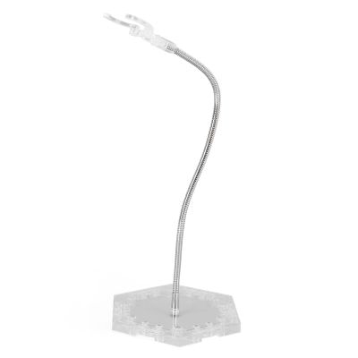 Acouto Figure Display Stand ABS Stainless Stable Figure Display Holder 6inch Doll, Support Stand, Stands (Transparent)