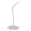 Acouto Figure Display Stand ABS Stainless Stable Figure Display Holder 6inch Doll, Support Stand, Stands (Transparent) view 2