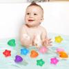 ARTIBETTER 100pcs Star-Shaped Ocean Balls Heart-Shaped Pool Balls Creative Swimming Toys Educational Play for Kids Party view 3