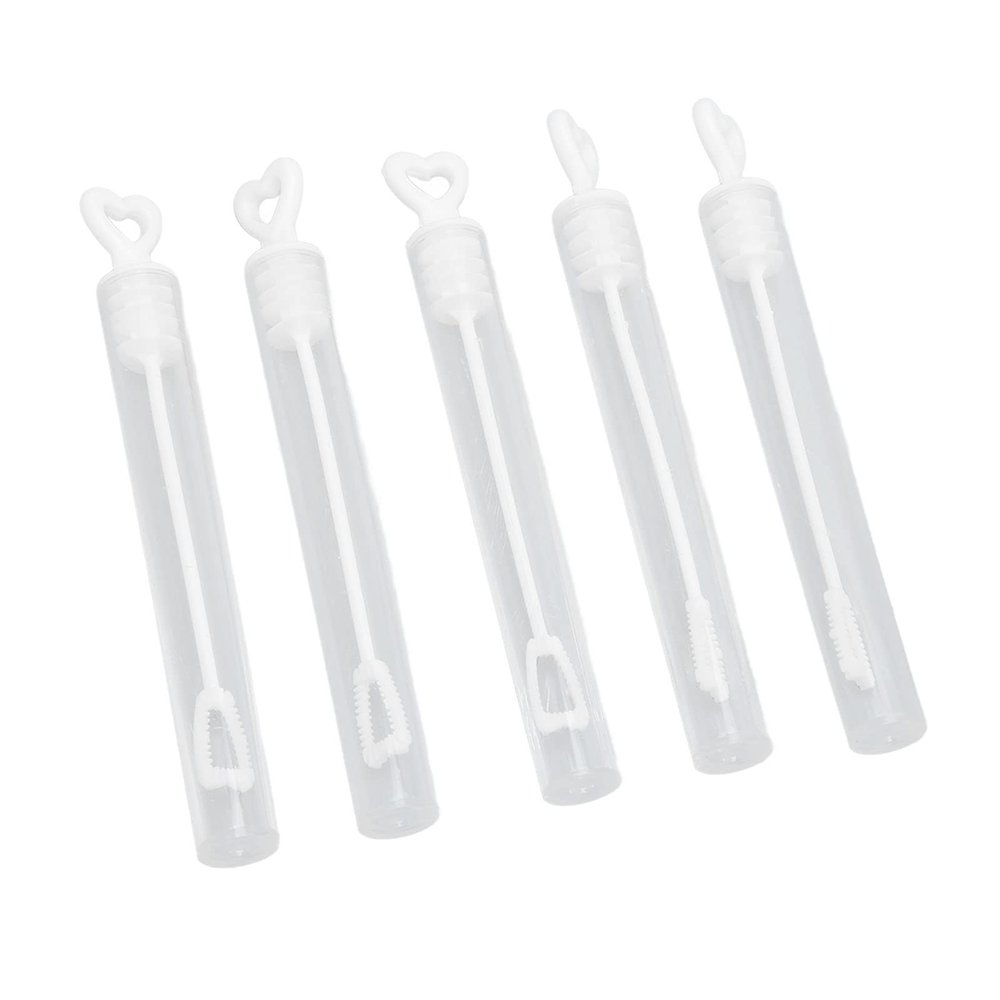 Acouto 96Pcs Bubble Wands Bulk, Transparent ABS Portable Widely Used Bubble Sticks Party Wedding, Heart Wand Wedding Send Off - Toys & GamesSports & /BubblesBubble Makers