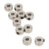 Acouto RC Airplane Landing Gear Stopper Set Wheel Collar 20Pcs RC Plane Landing Gear Stopper Set Wheel Collar .1mm Stainless Craftsmanship Model Aircraft Aircraft Model Accessories view 3
