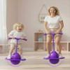 Jumper Ball for Kids & Adults - Balance Jumping Ball with Handle, Safe and Fun Bouncing Ball Stick, High Jump Toy Bounce Jump Trick Board, Moon Bounce Magic! Kids Can't Get Enough (Purple) view 1