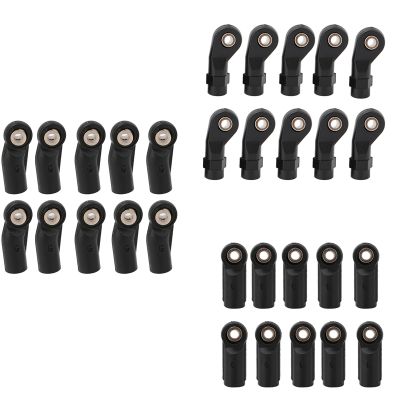 Acouto RC Car Plastic Rod End Linkage SCX 1/ RC Car Crawler Joint Crawler - Toys & GamesRemote & App Controlled Vehicles & (Plastic Straight Ball Head)