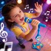 Star Microphone with Stand Karaoke Machine for Girls,Standing Microphones for Singing, Sparkle and Sing,Microphone Toy,Musical Toy for Fun Sound Effects view 3